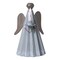 Angel Metal Candle Holder 13.5 inch Weathered Zinc Indoor Tabletop Decor